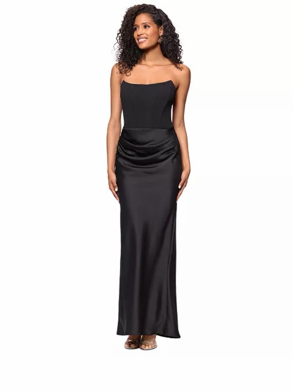 NWT Betsy & Adam Corset Dress